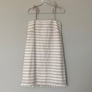 Linen J crew dress